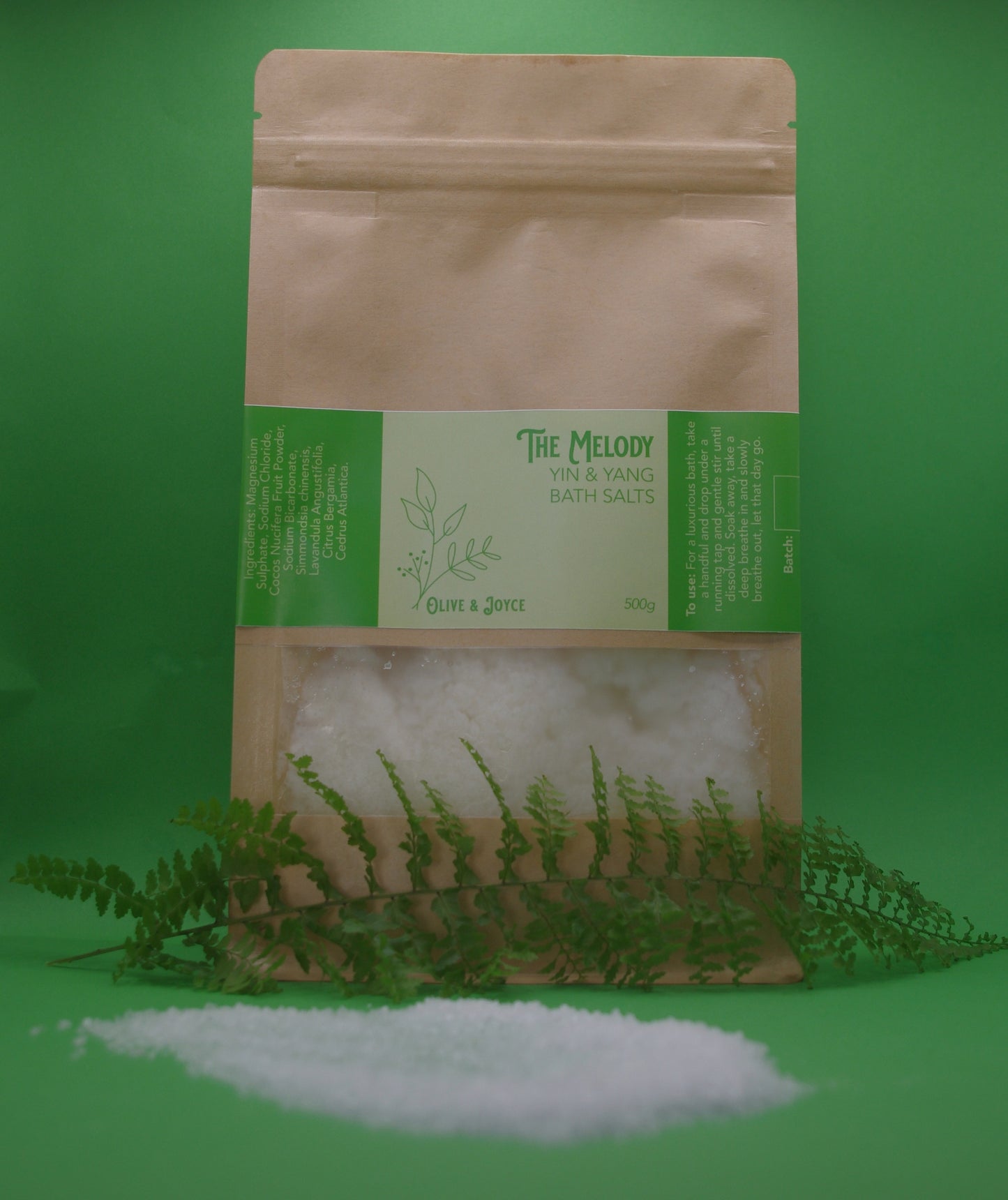 The Melody | Yin And Yang Bath Salts | Vegan Skincare