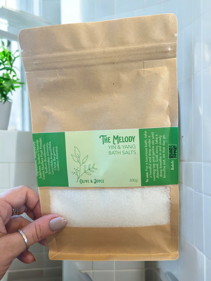 The Melody | Yin And Yang Bath Salts | Vegan Skincare